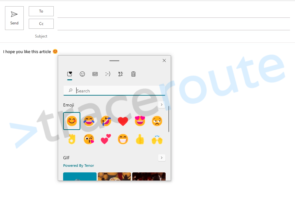 Insert Emoji in Outlook quickly with these Shortcuts
