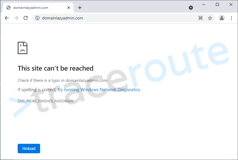 Fix error “DNS_Probe_Finished_NXdomain” in 5 min!